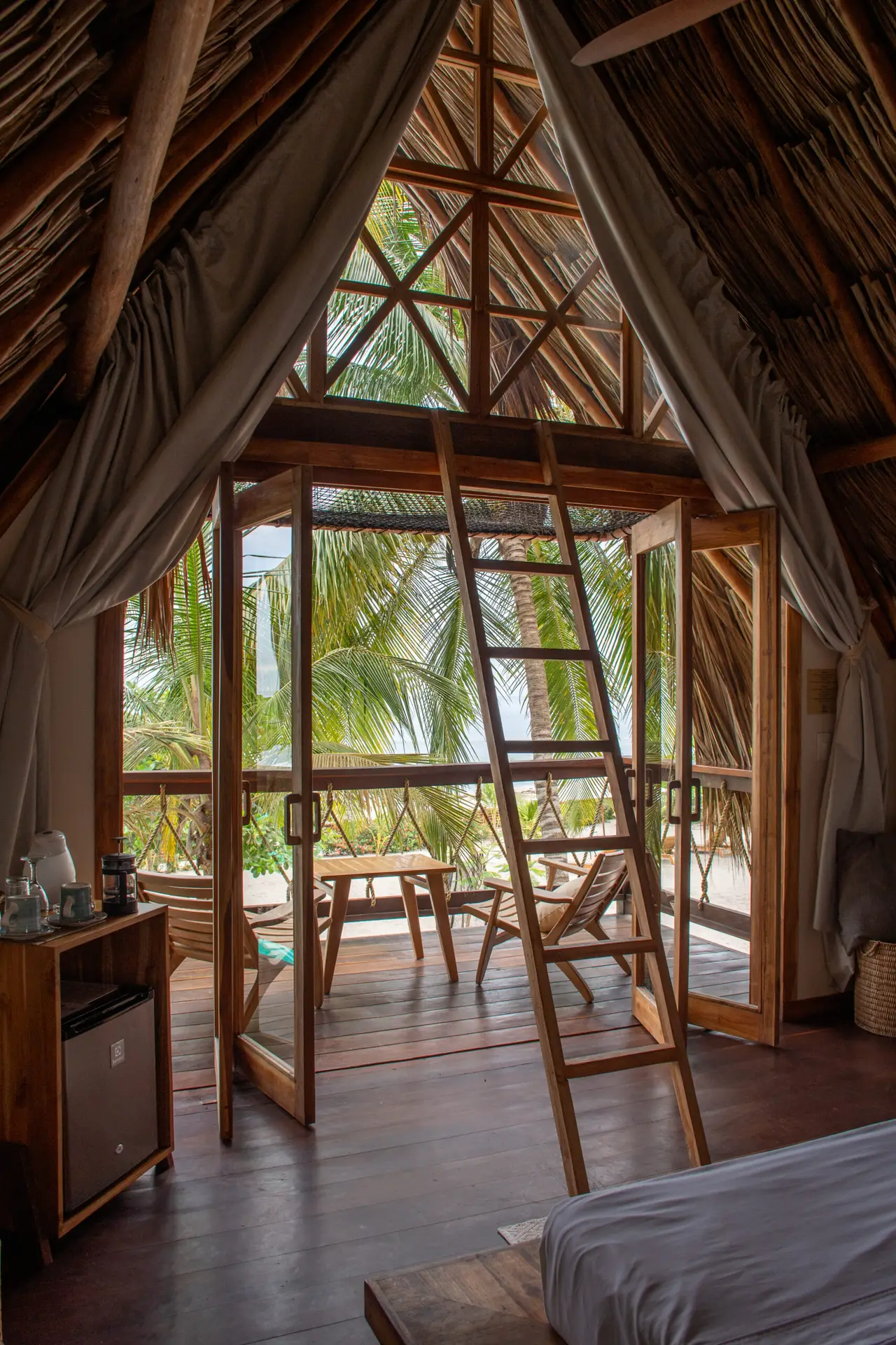 Habitación Queen 4 en Gaelia Beach, un Parque Tayrona alojamiento con playa privada